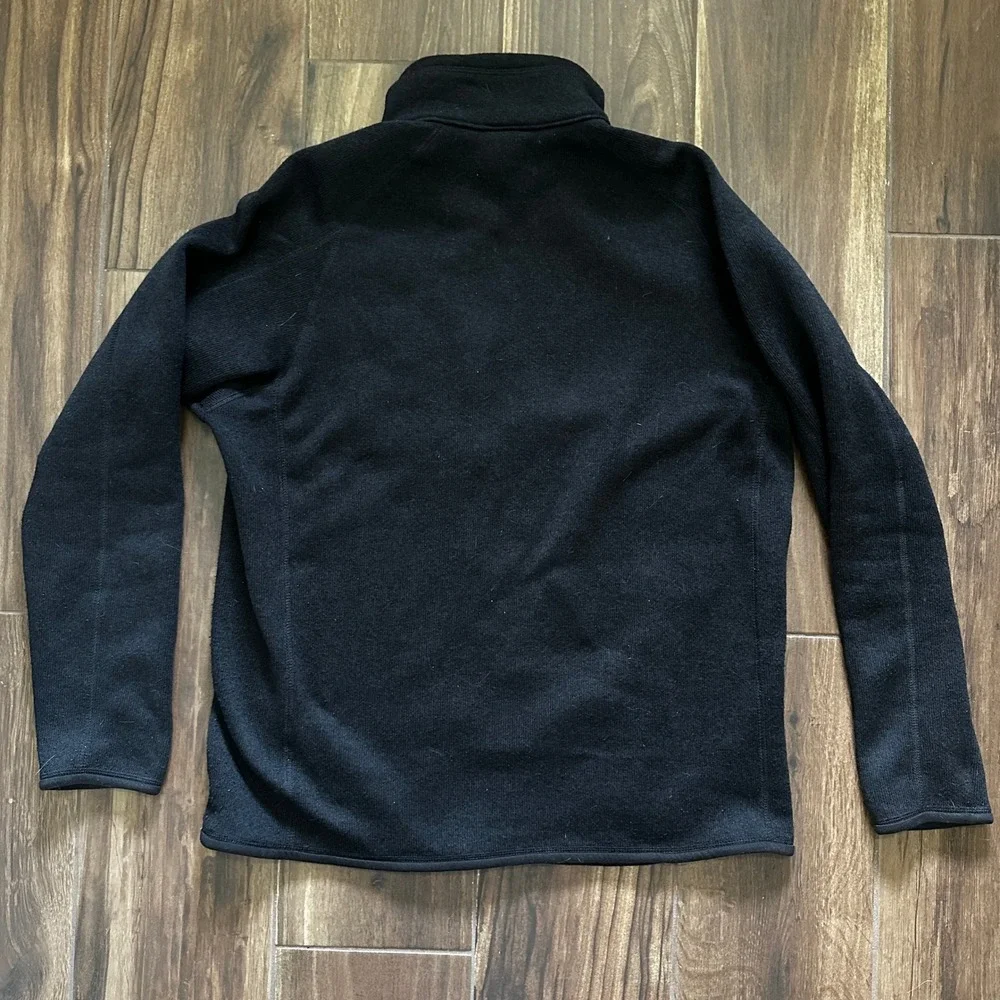 Patagonia Better Sweater Full Zip Fleece Jacket Mens XL Black 25528